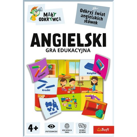 GRA - Angielski / Mały Odkrywca Trefl 02812 Trefl Gry