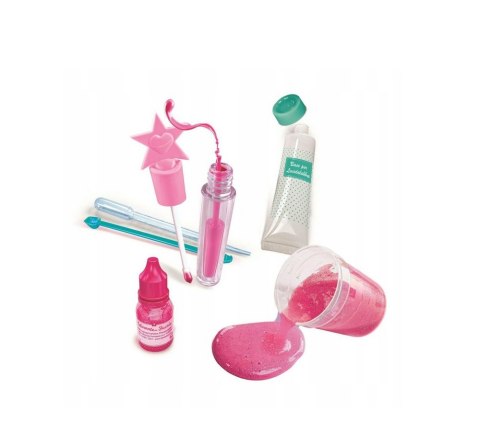 Naukowa Zabawa Zestaw Kosmetyczny Balsam i Błyszczyk do Ust Język Polski Clementoni 50253 Clementoni