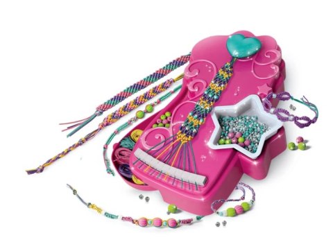 Crazy Chic Zestaw Pracownia Bransoletkowa Mania Bransoletki Przyjaźni Clementoni 18857 Clementoni