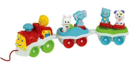 Interaktywny Pociąg Ze Zwierzątkami 3w1 Język Polski Clementoni 50802 Clementoni