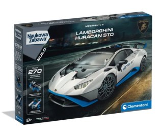 Naukowa Zabawa Klocki Laboratorium Mechaniki Lamborghini Huracan STO Język Polski Clementoni 50917 Clementoni