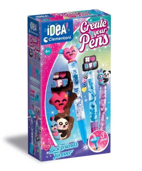 Idea Art Zestaw Mini Fabryka Długopisów Najlepsi Przyjaciele Clementoni 18162 Clementoni