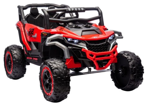 Pojazd na akumulator M1 4x4 Czerwony LEAN CARS