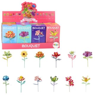 Klocki Konstrukcyjne Pojedynczy Kwiat Dekoracyjny 71-106 el. Stator