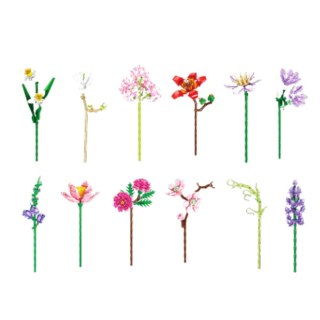 Klocki Konstrukcyjne Pojedynczy Kwiat Dekoracyjny 87-227 el. Stator