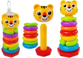 Piramidka dla Niemowlaka Obręcze LEAN Toys